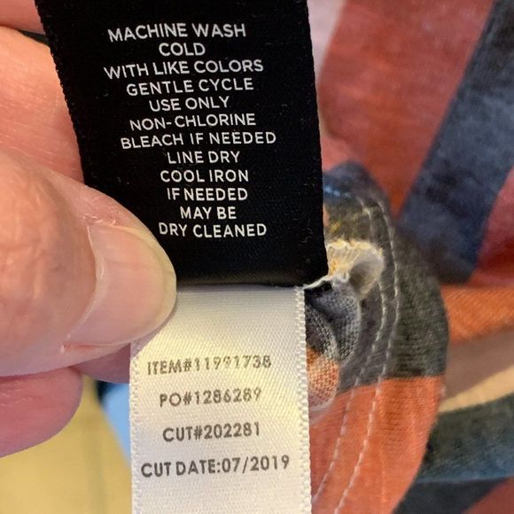 Torrid multi color knit button down the front tie waist top 1 - Picture 8 of 8